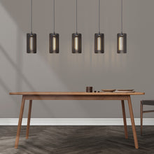 Afbeelding in Gallery-weergave laden, Tubo hanglamp vijf kappen