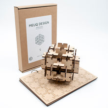 Afbeelding in Gallery-weergave laden, IQ Puzzel hout Quadrata