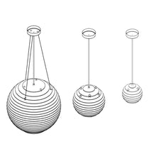 Afbeelding in Gallery-weergave laden, Spherus hanglamp bol
