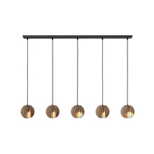Afbeelding in Gallery-weergave laden, Oculus hanglamp vijf kappen