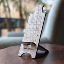 Afbeelding in Gallery-weergave laden, Telefoonhouder Amsterdams grachtenpand