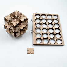 Afbeelding in Gallery-weergave laden, IQ Puzzel hout Triangulus
