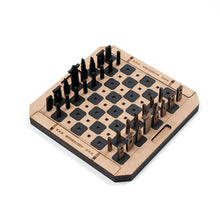 Afbeelding in Gallery-weergave laden, handgemaakt schaakbord 
