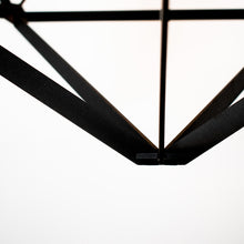 Afbeelding in Gallery-weergave laden, Icosy geometrische hanglamp zwart
