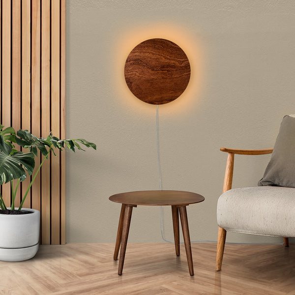Interstellar wandlamp - Hout