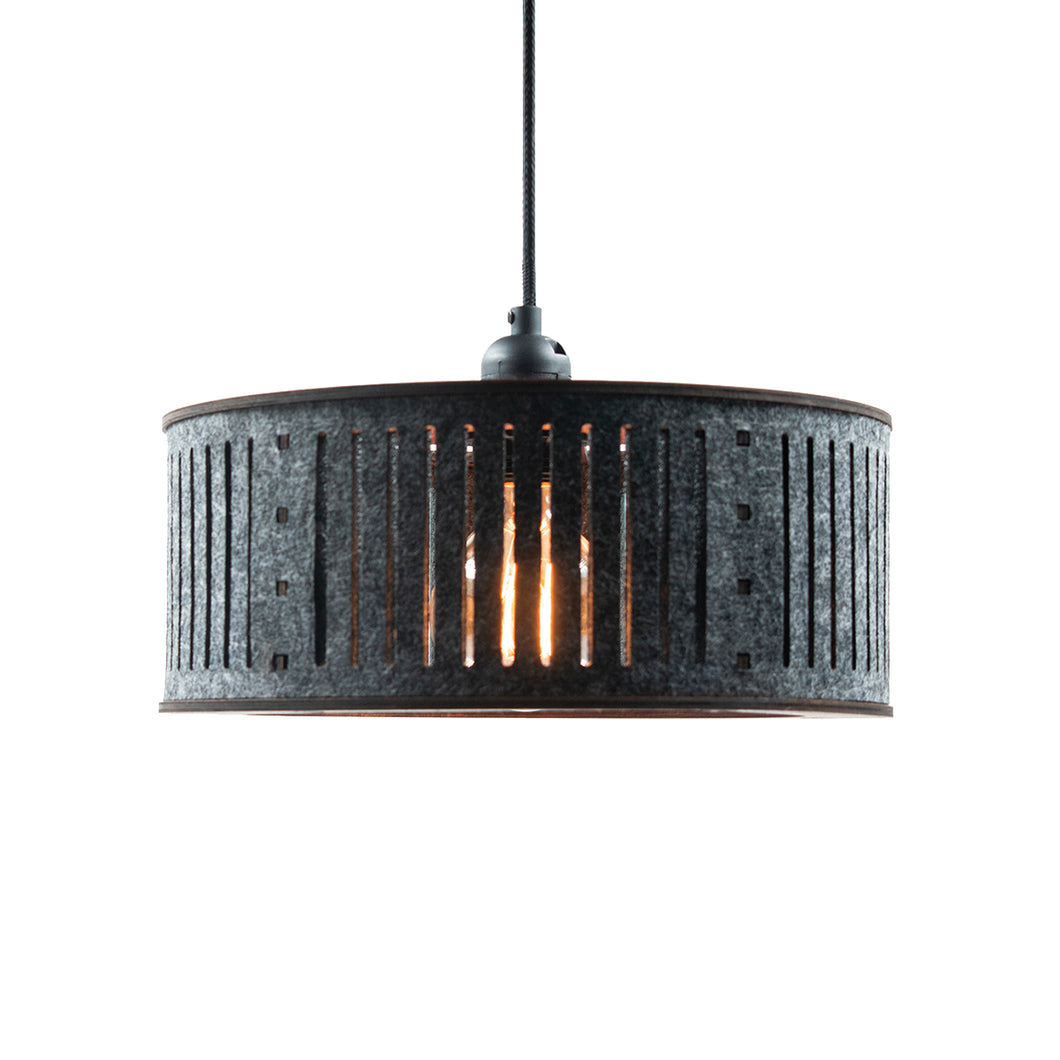 Akoestische hanglamp Cilindro