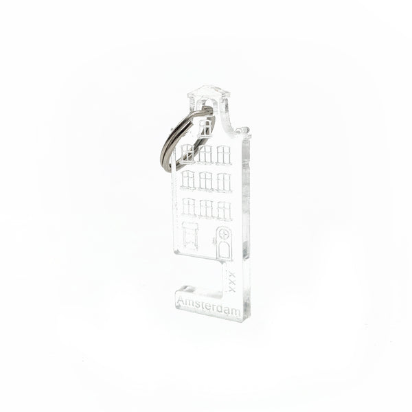 Sleutelhanger en telefoonhouder Amsterdams grachtenpand
