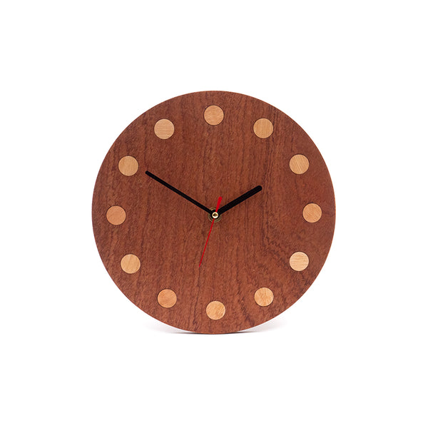 Houten klok Ballie