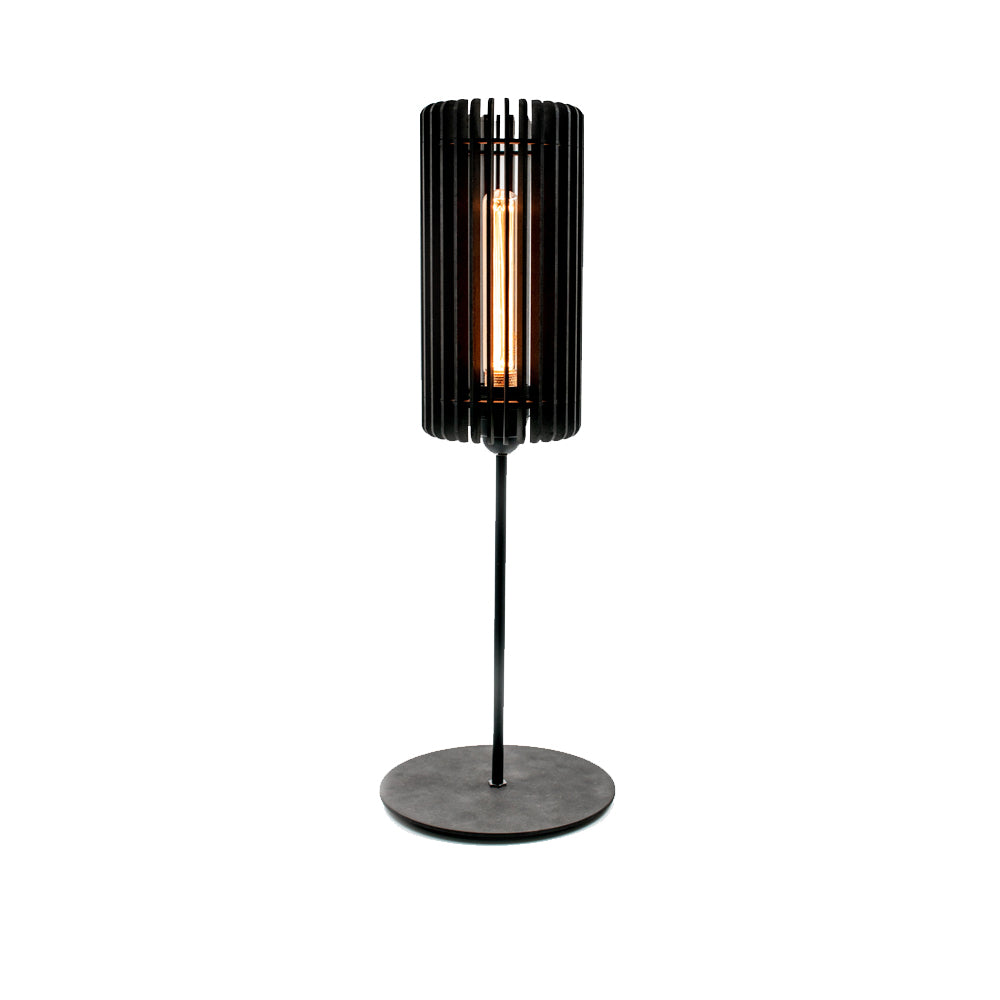 Nachtlamp Zwarte tafellampen glas nachtkastje lampen met stof lampenkap moderne creatieve nachtkast lampen for thuis kantoor cafe tafellamp, 25.2 H Tafel licht
