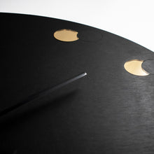 Afbeelding in Gallery-weergave laden, Eclipse Zwarte klok XL 60cm
